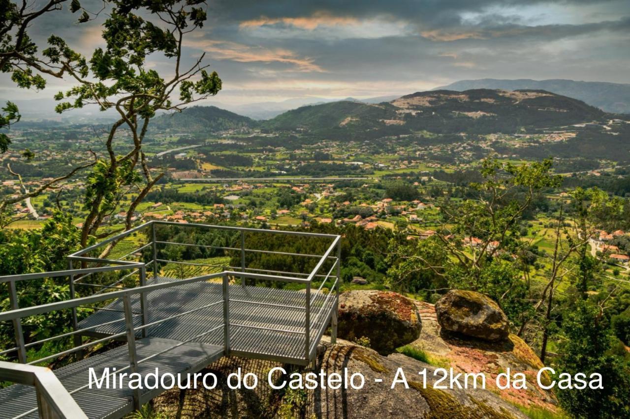 Вилла Casa De Labrujo - Circuito Aldeias De Portugal Понте-де-Лима Экстерьер фото